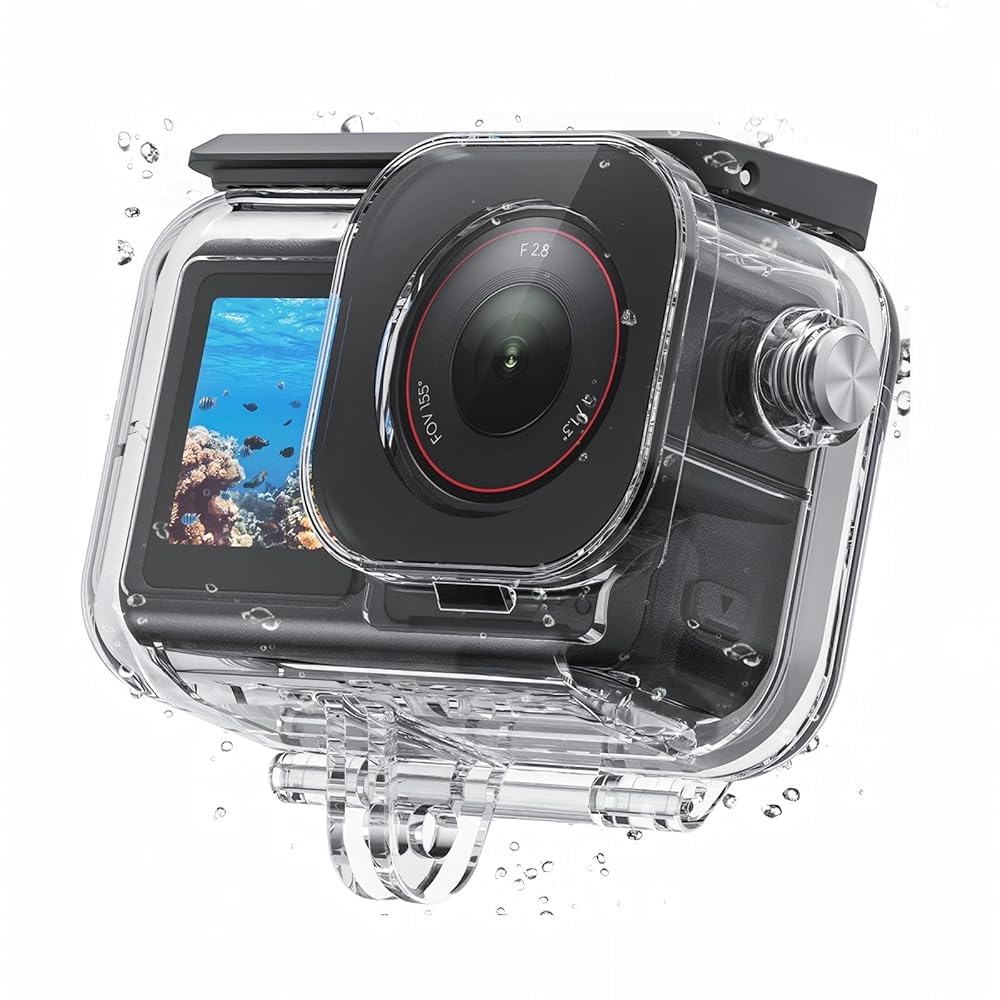 Amazon | 【TELESIN公式】 DJI Osmo Action 6 用 防水ケース 水中撮影